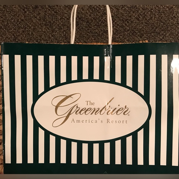 Set—2 shopping bags—The Greenbrier, America’s Resort! These look great framed! - Picture 4 of 6